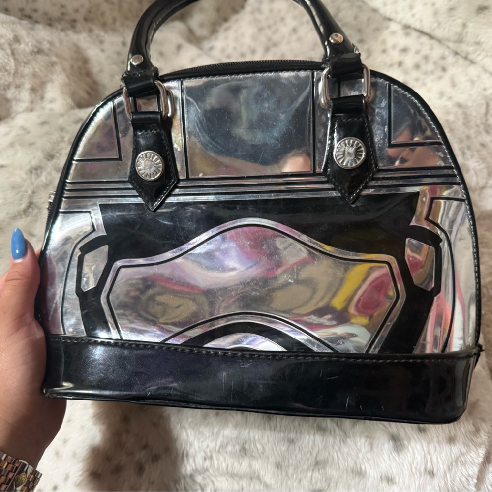 Loungefly silver Star Wars purse